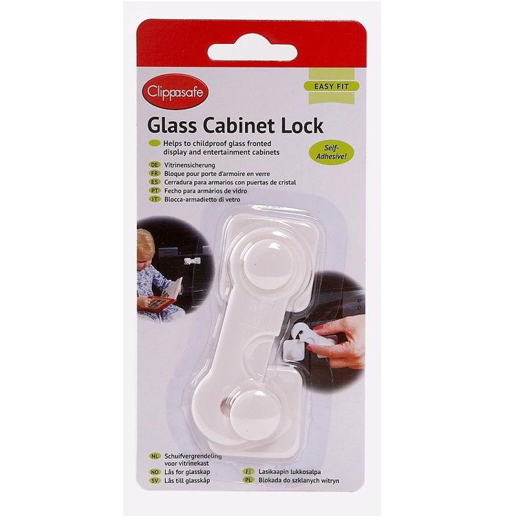 Picture of NO81-0682- GLASS CABINET LOCK – HELPS TO CHILDPROOF GLASS FR